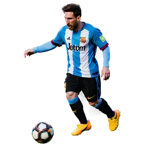 Messi Signature Move Png 20 PNG image
