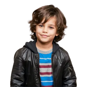Messy Hair Boy PNG 06282024