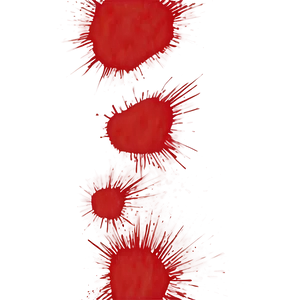 Messy Red Paint Mark PNG Feh47 PNG