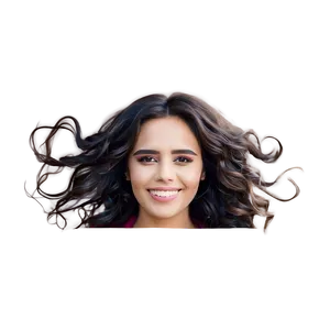 Messy Waves For A Casual Look Png 63 PNG image