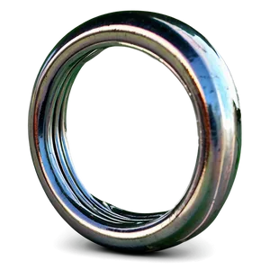 Metal Coil Ring PNG Rrx20