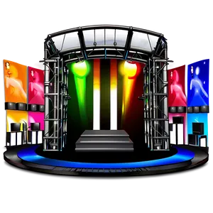 Metal Concert Stage Design Png Fym37 PNG image