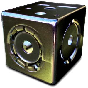 Metal Cube PNG 99