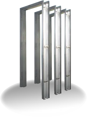 Metal Door Frames Array PNG