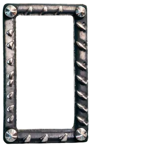 Metal Edge Photo Border PNG Ptb PNG