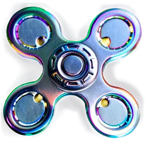 Metal Fidget Spinner Png 06202024 PNG image