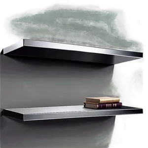 Metal Floating Shelves PNG 06132024