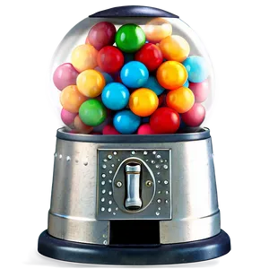 Metal Gumball Machine Png 98 PNG image