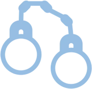 Metal Handcuffs Icon PNG