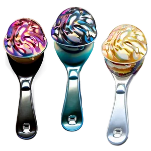 Metal Ice Cream Scoop Png 4 PNG image