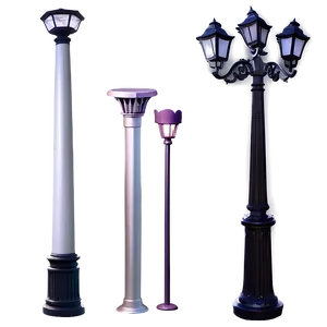 Metal Light Pole Png 06212024 PNG image