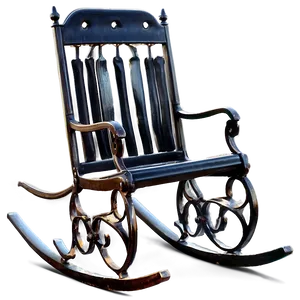 Metal Rocking Chair Png 97 PNG image