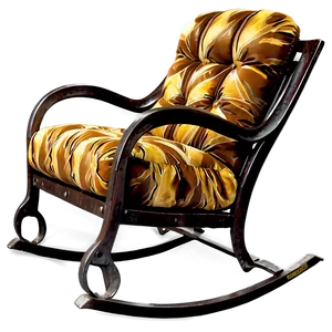 Metal Rocking Chair Png Cyk57 PNG image