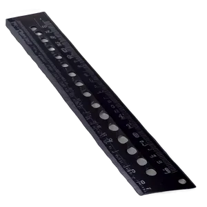 Metal Ruler Realistic PNG 90 PNG