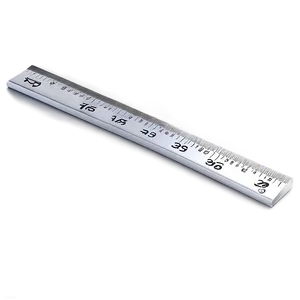 Metal Ruler Realistic Png Vhm98 PNG image