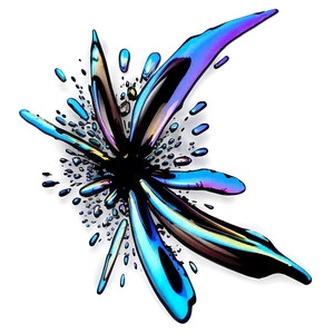Metal Splash Effect PNG 06282024