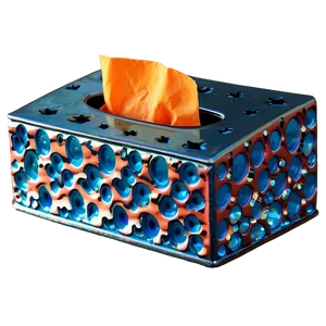 Metal Tissue Box PNG Dqj