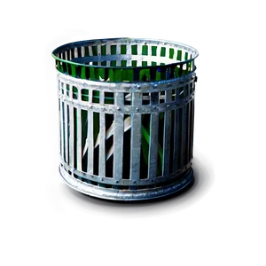 Metal Trash Can PNG Mtu71
