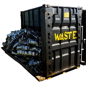 Metal Waste Collection Png Mtj51 PNG image