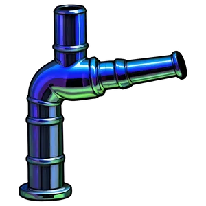 Metal Water Pipe PNG 05252024