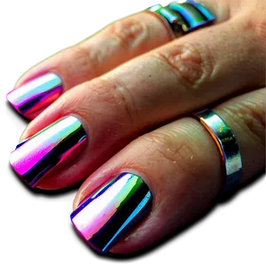 Metallic Acrylic Nails Png Fuu15 PNG image