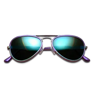 Metallic Aviators Frame Png 06212024 PNG image