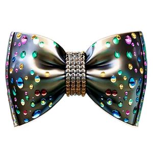 Metallic Bow Tie Shine PNG Fsk PNG
