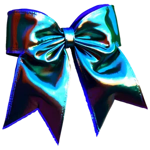 Metallic Cheer Bow Png 7 PNG image