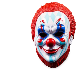 Metallic Clown Theatrical Mask PNG Wjq PNG