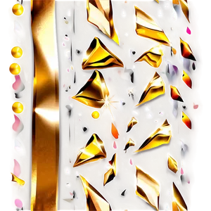 Metallic Confetti Png 04292024 PNG image