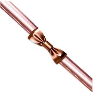 Metallic Copper Gift Bow PNG Sww59 PNG