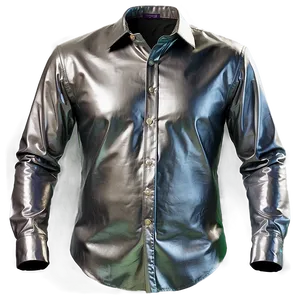 Metallic Grey Blank Shirt PNG 67 PNG