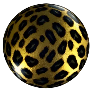Metallic Leopard Print PNG Yyi PNG