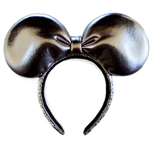 Metallic Mouse Ears PNG Tek