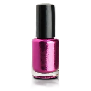 Metallic Nail Polish Bottle PNG 36