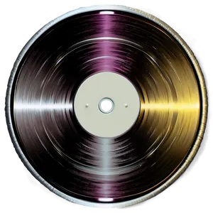 Metallic Record Record Button PNG 06282024