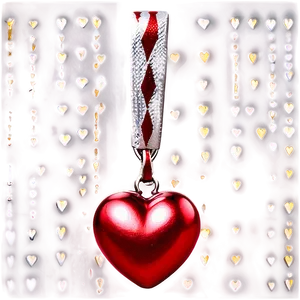 Metallic Red Heart Emoji PNG Esi PNG