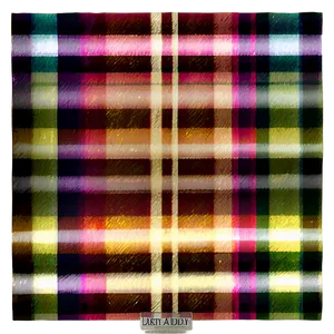 Metallic Shimmer Plaid PNG Elb22