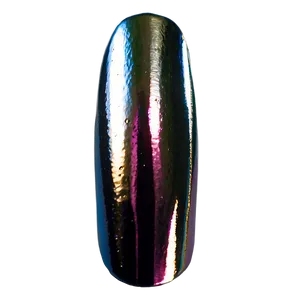 Metallic Single Acrylic Nail Png 06272024 PNG image