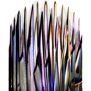 Metallic Spikes Detail Png Hpe58 PNG image