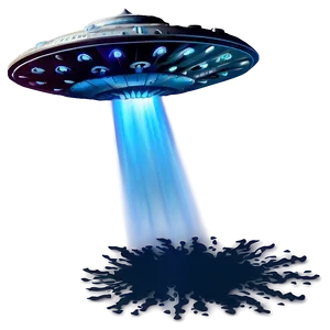 Metallic Ufo Png Moa PNG image