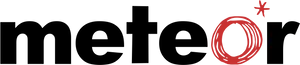 Meteor Logo Design PNG image
