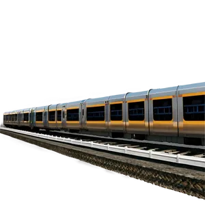 Metro Rail Crossing Png 06252024 PNG image