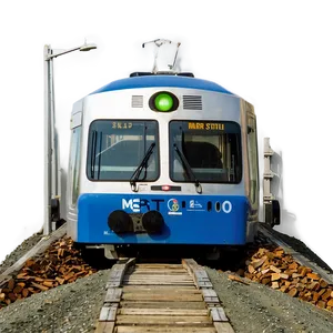 Metro Rail Crossing Png 06252024 PNG image