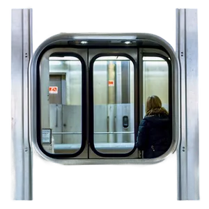 Metro Train Window View Png 9 PNG image