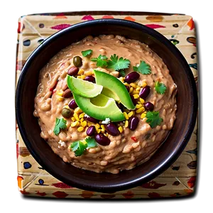 Mexican Bean Dip PNG Imd