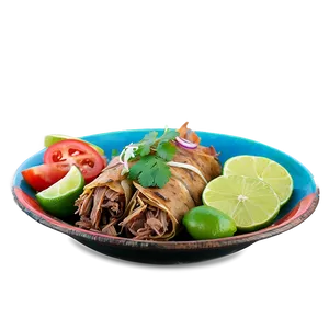 Mexican Carnitas Dish Png Amq26 PNG image