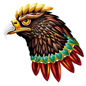 Mexican Eagle Ancestral Art PNG 17 PNG