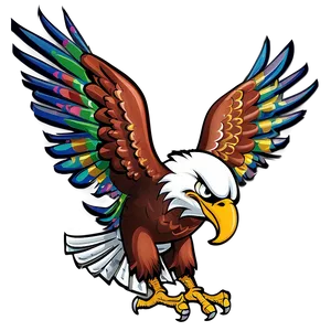 Mexican Eagle Cartoon PNG Eqk8 PNG