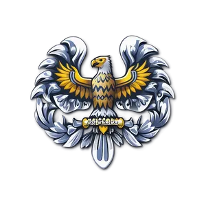 Mexican Eagle Historical Emblem PNG 06132024